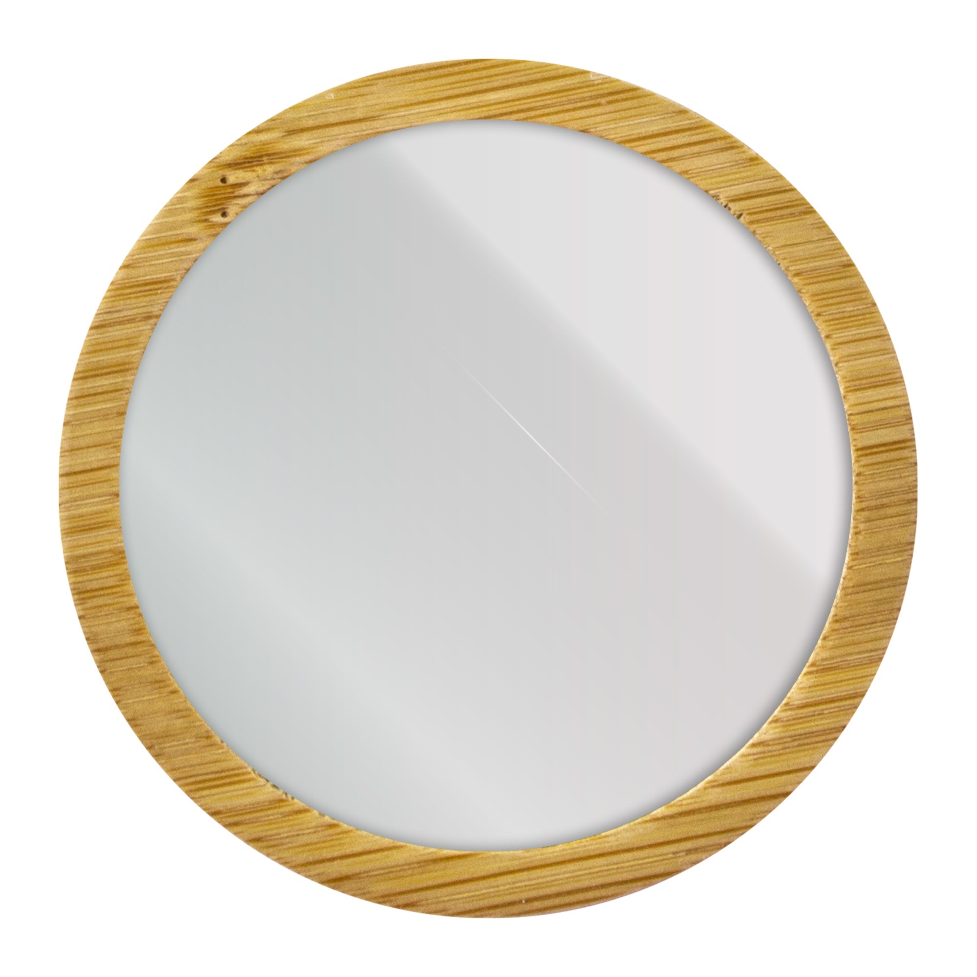 ESPEJO DE BAMBÚ CIRCULAR ¨BELLA¨ promocional personalizable