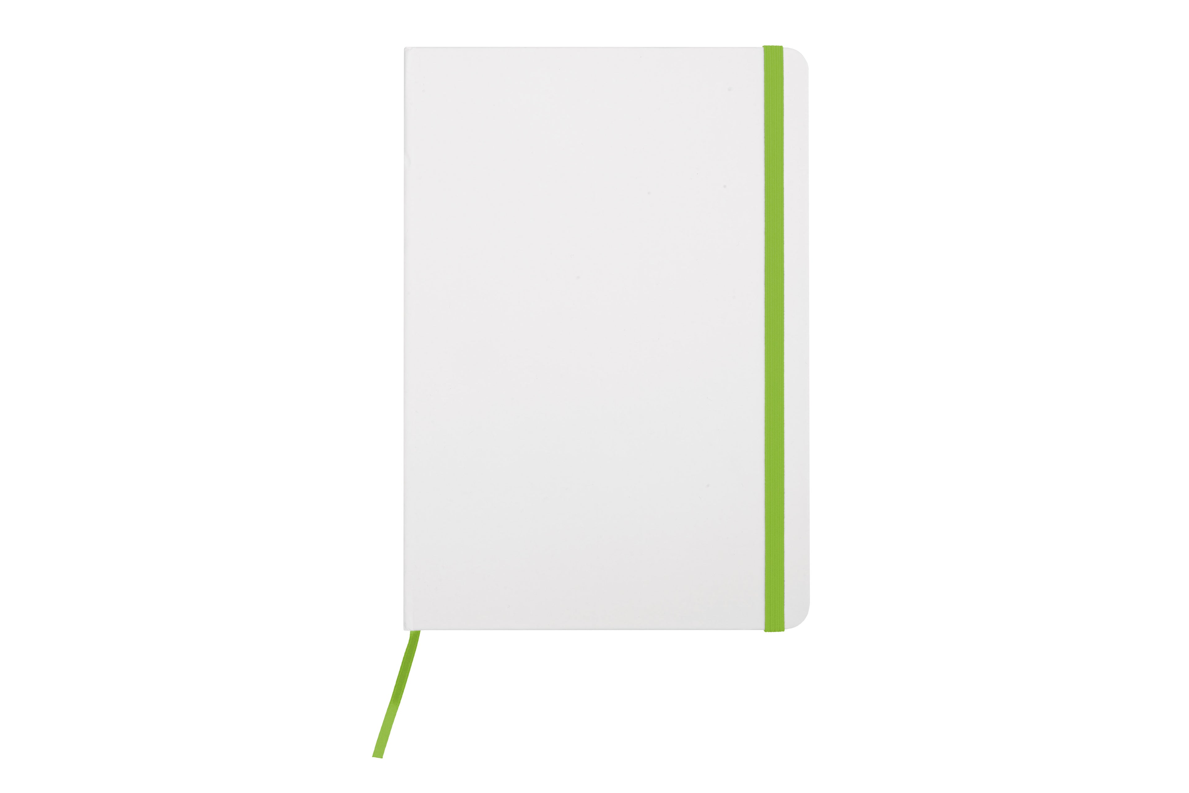 Libreta mediana “White” promocional personalizable
