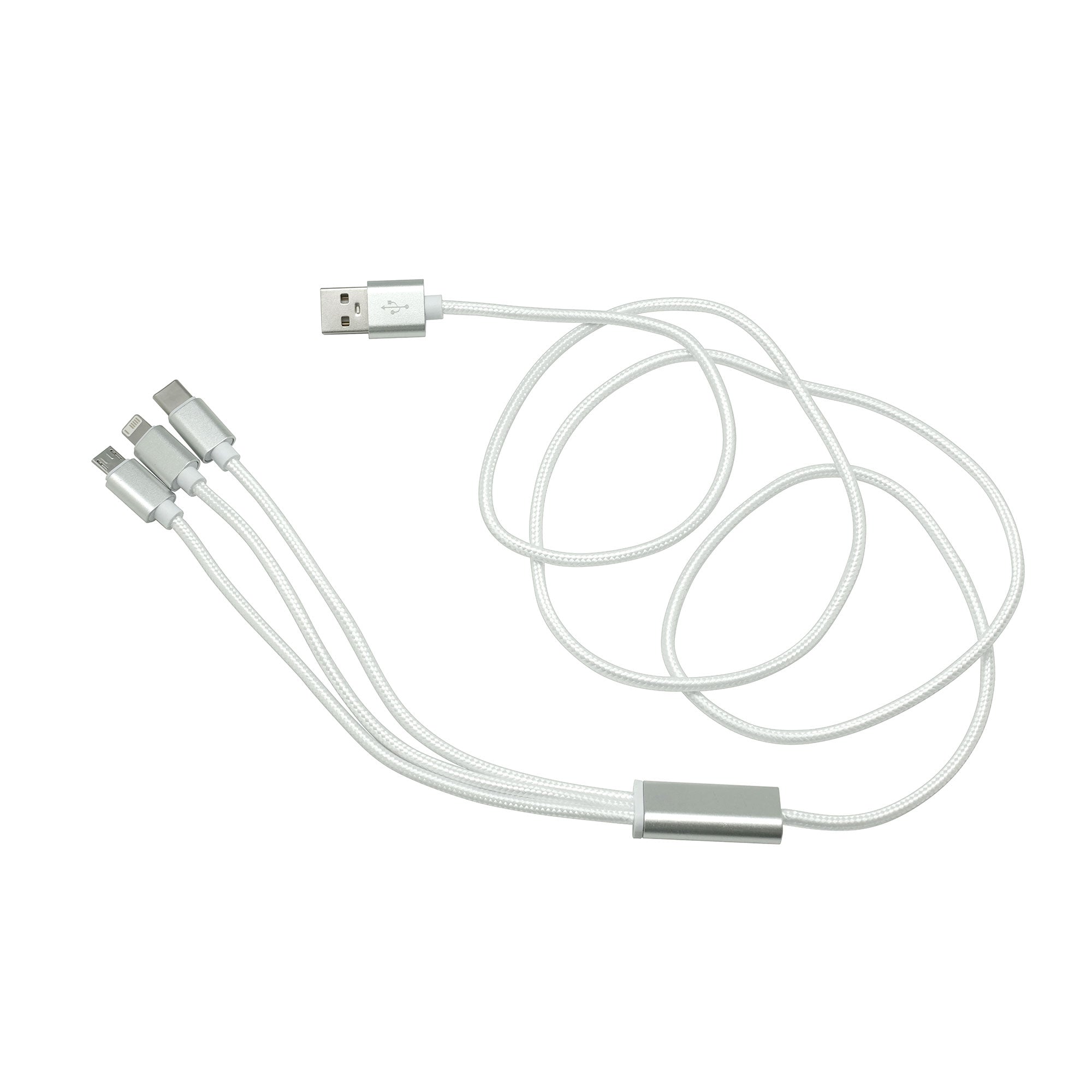 CABLE CON ADAPTADORES "MADISON" promocional personalizable