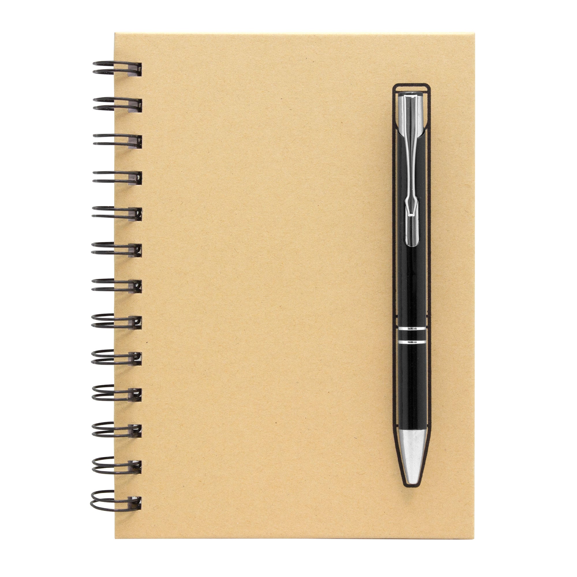 Set de libreta y bolígrafo "MAGIC" promocional personalizable