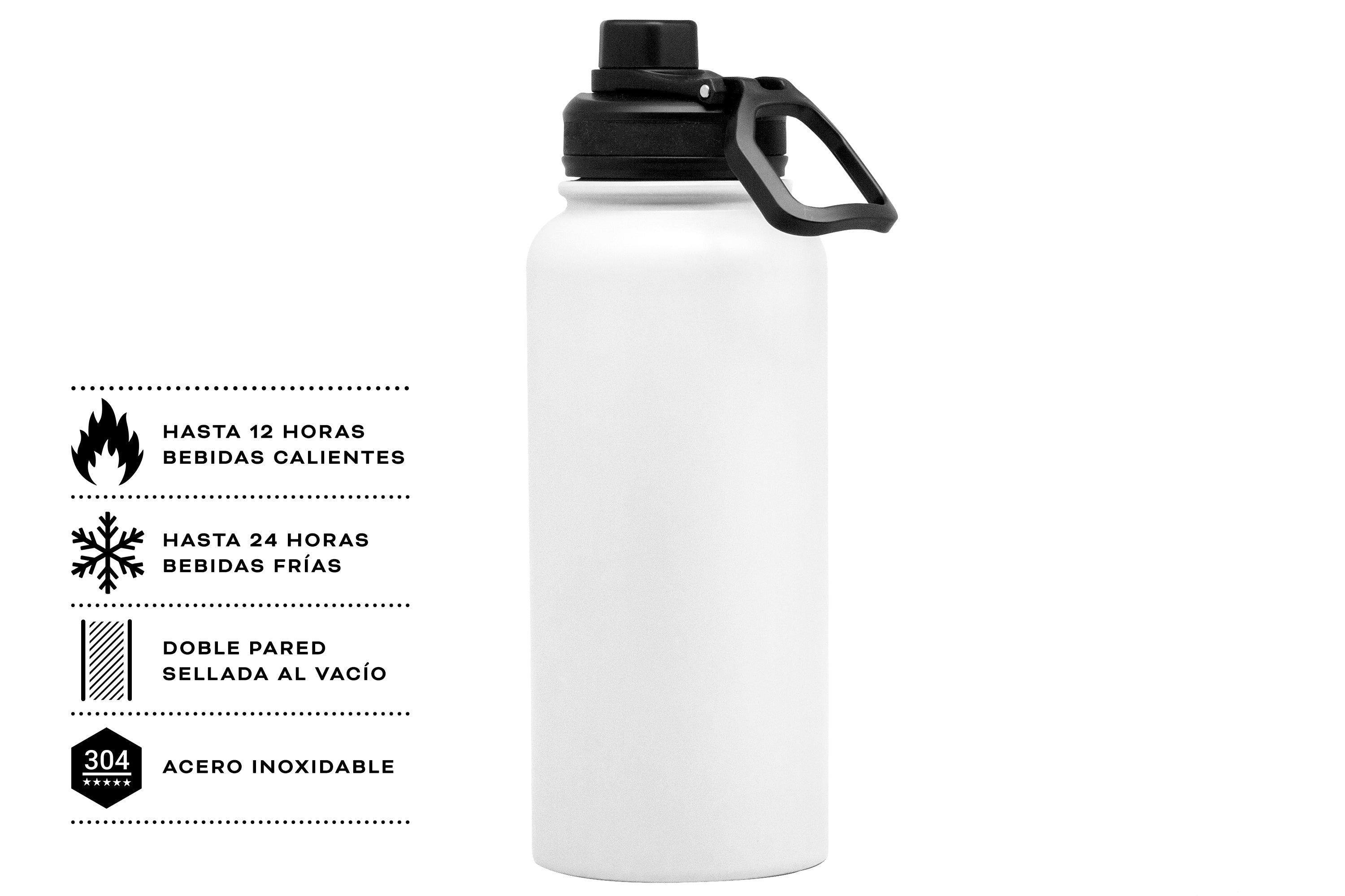 Botella térmica "LITER" promocional personalizable