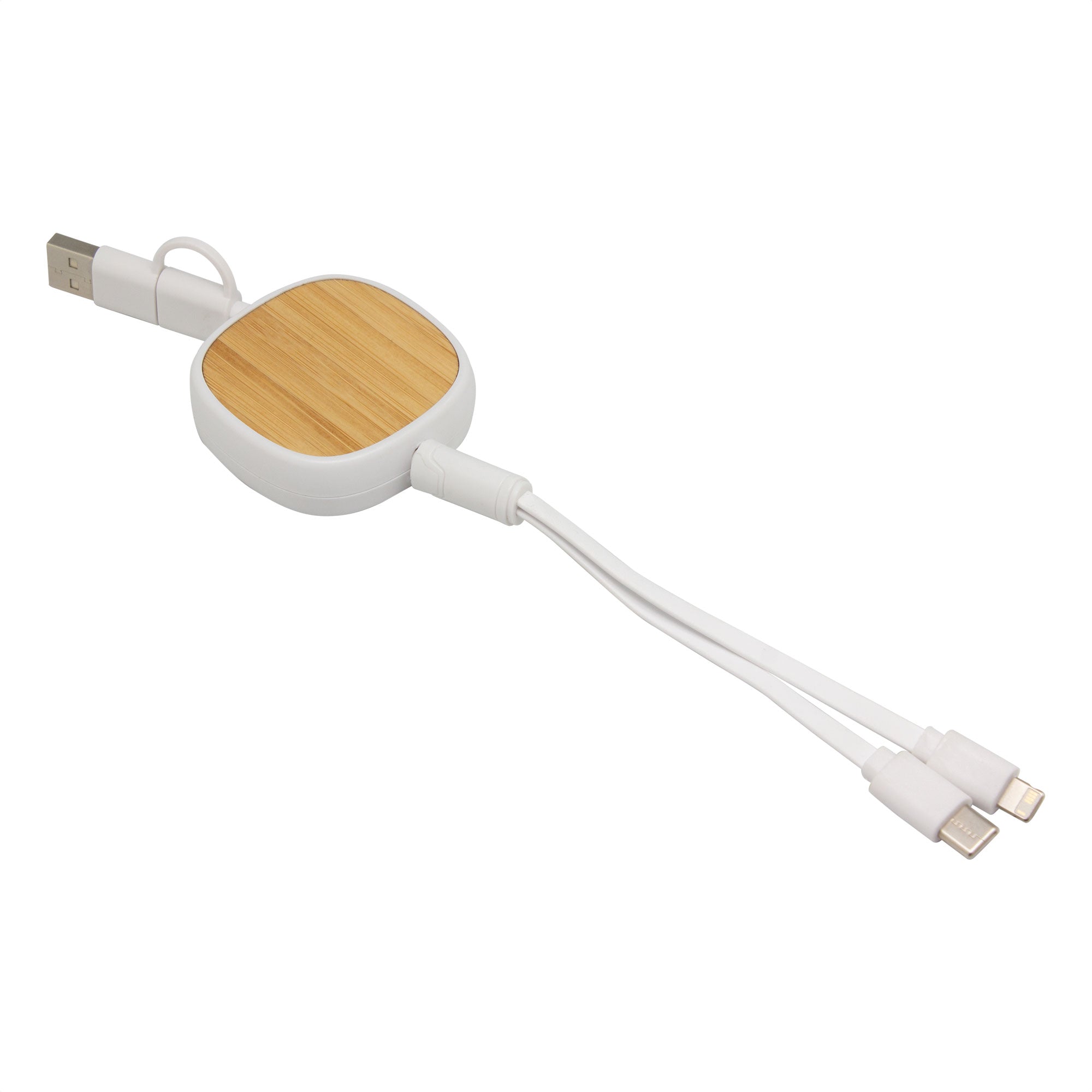 Cable retráctil de carga "CONNY" promocional personalizable
