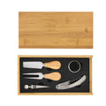 Set de vino y Tabla para quesos "WINCHESTER" promocional personalizable