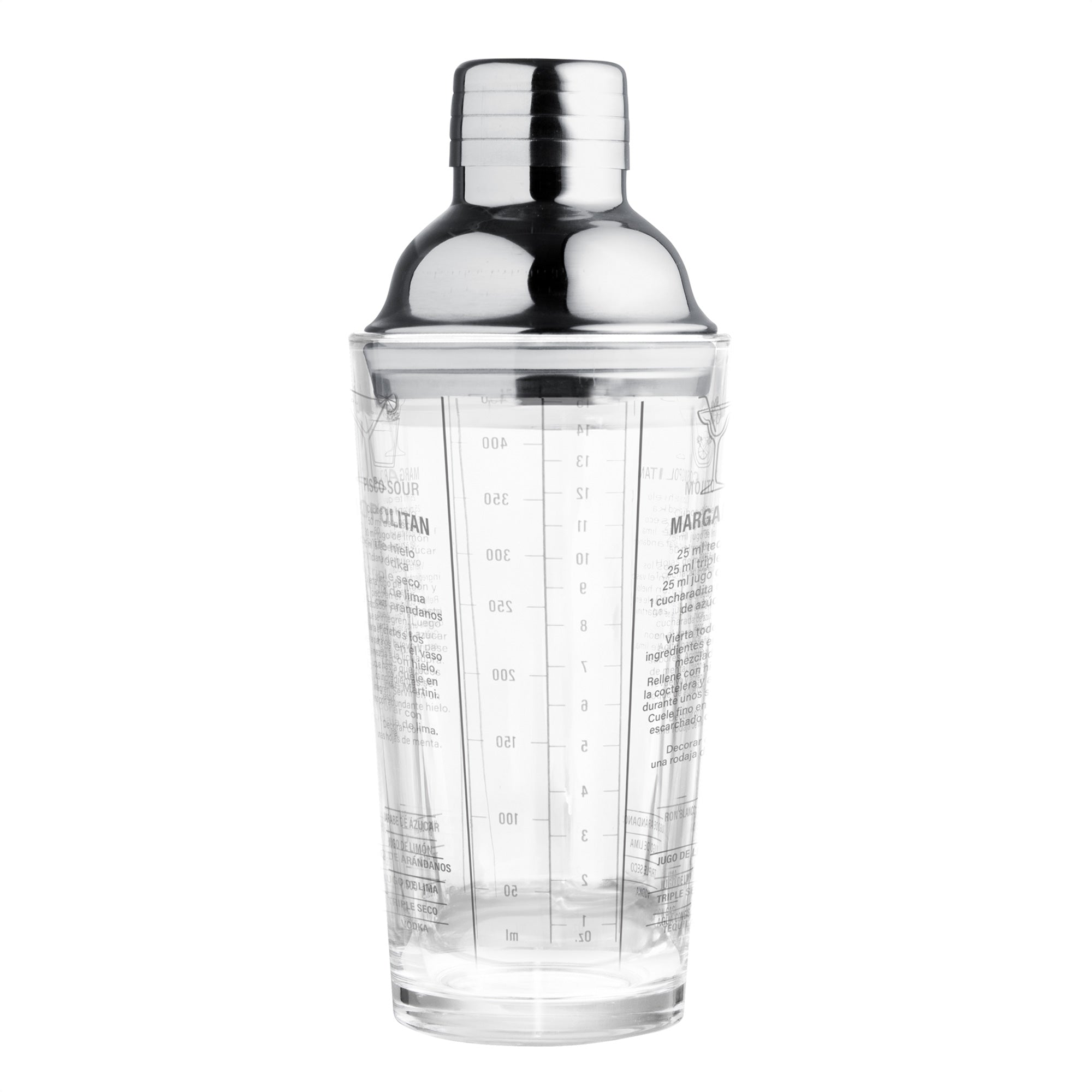 Coctelera de vidrio "KOKOMO" promocional personalizable