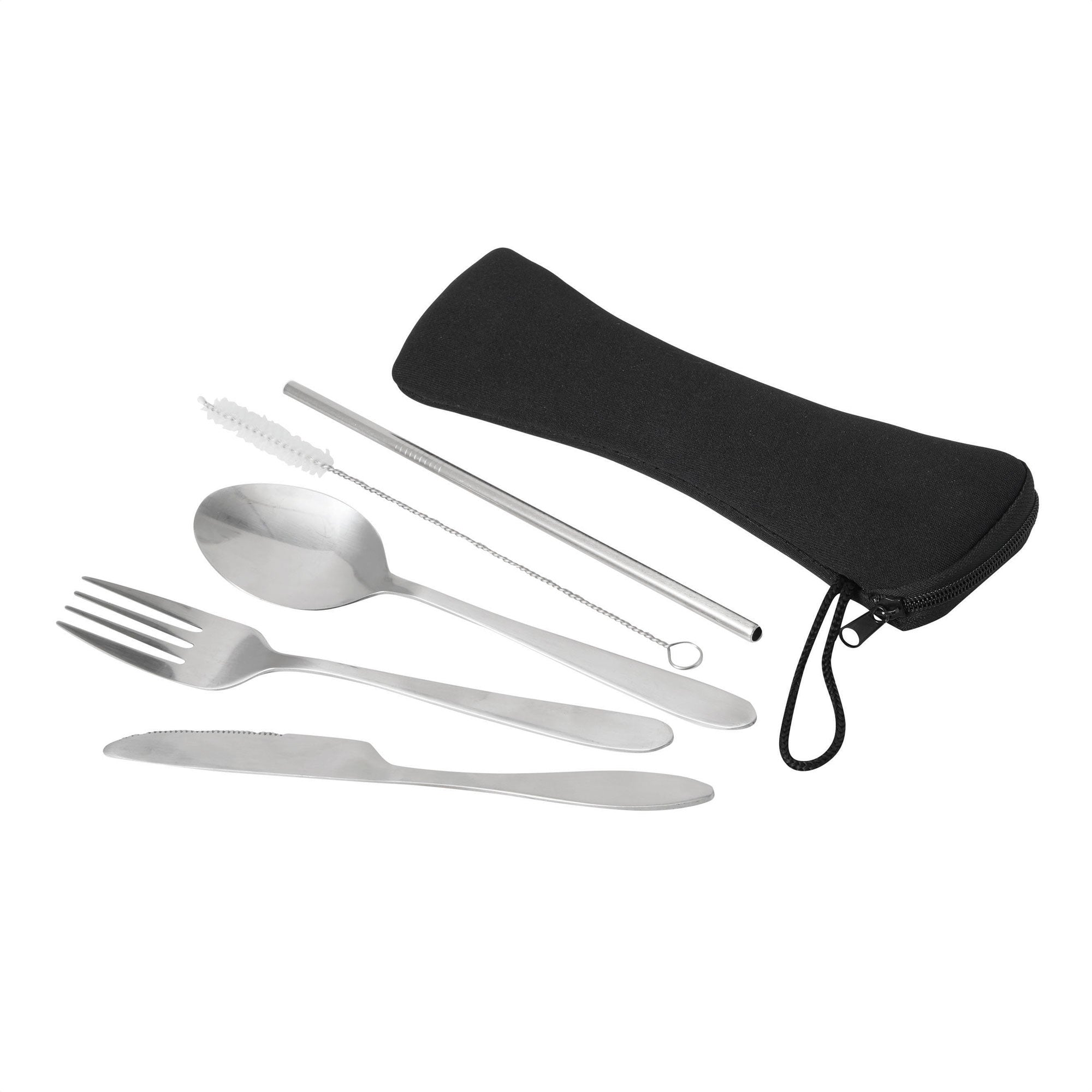 Set de cubiertos "PLAT" promocional personalizable