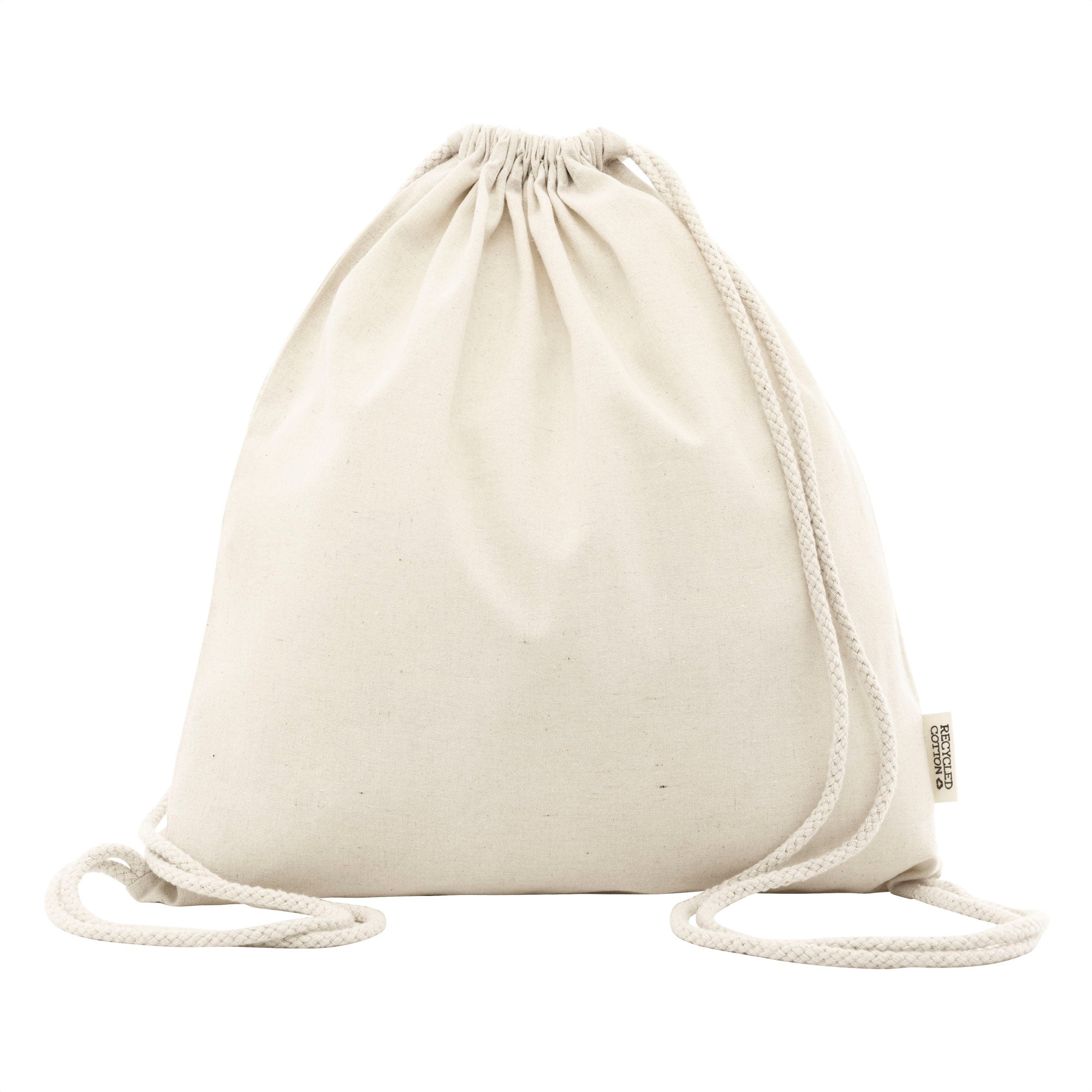 Bolsa mochila de algodón "CHILL" promocional personalizable