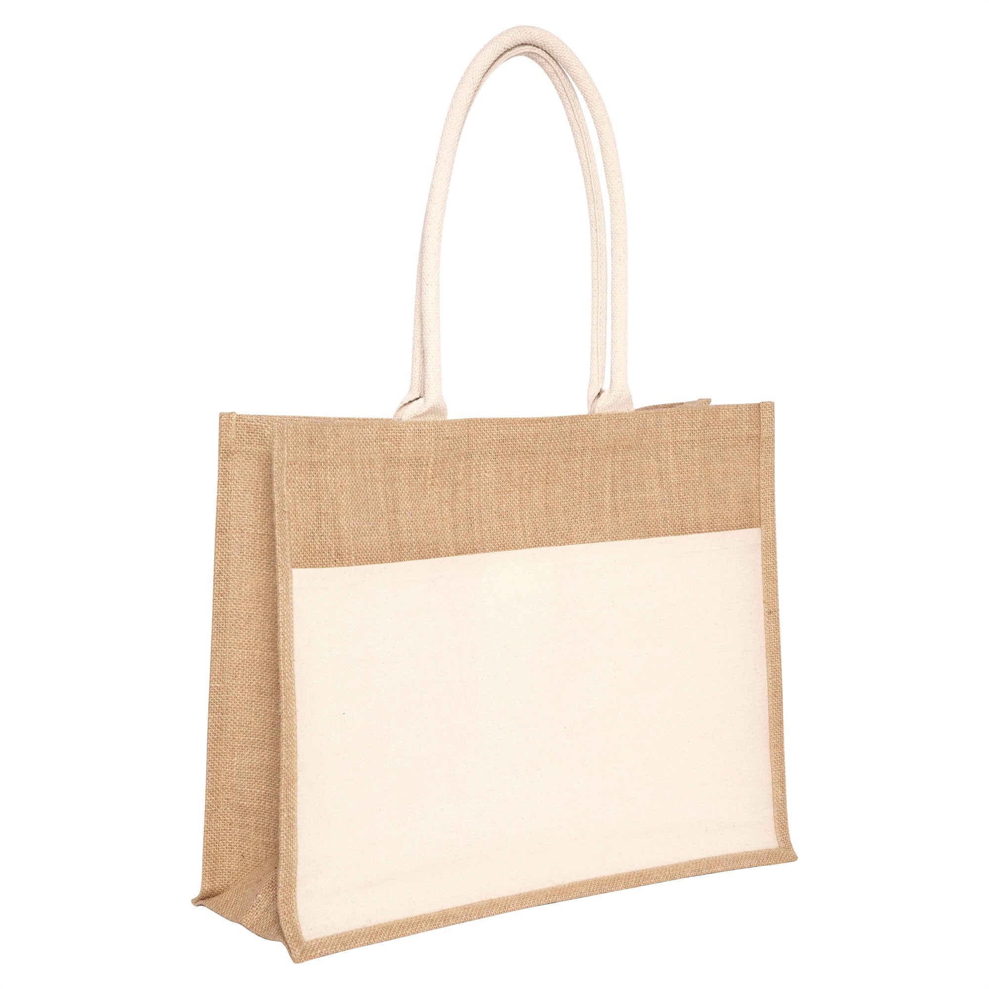 Bolsa de algodón y yute "YUCATÁN" promocional personalizable