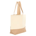 Bolsa de algodón y yute "YONA" promocional personalizable