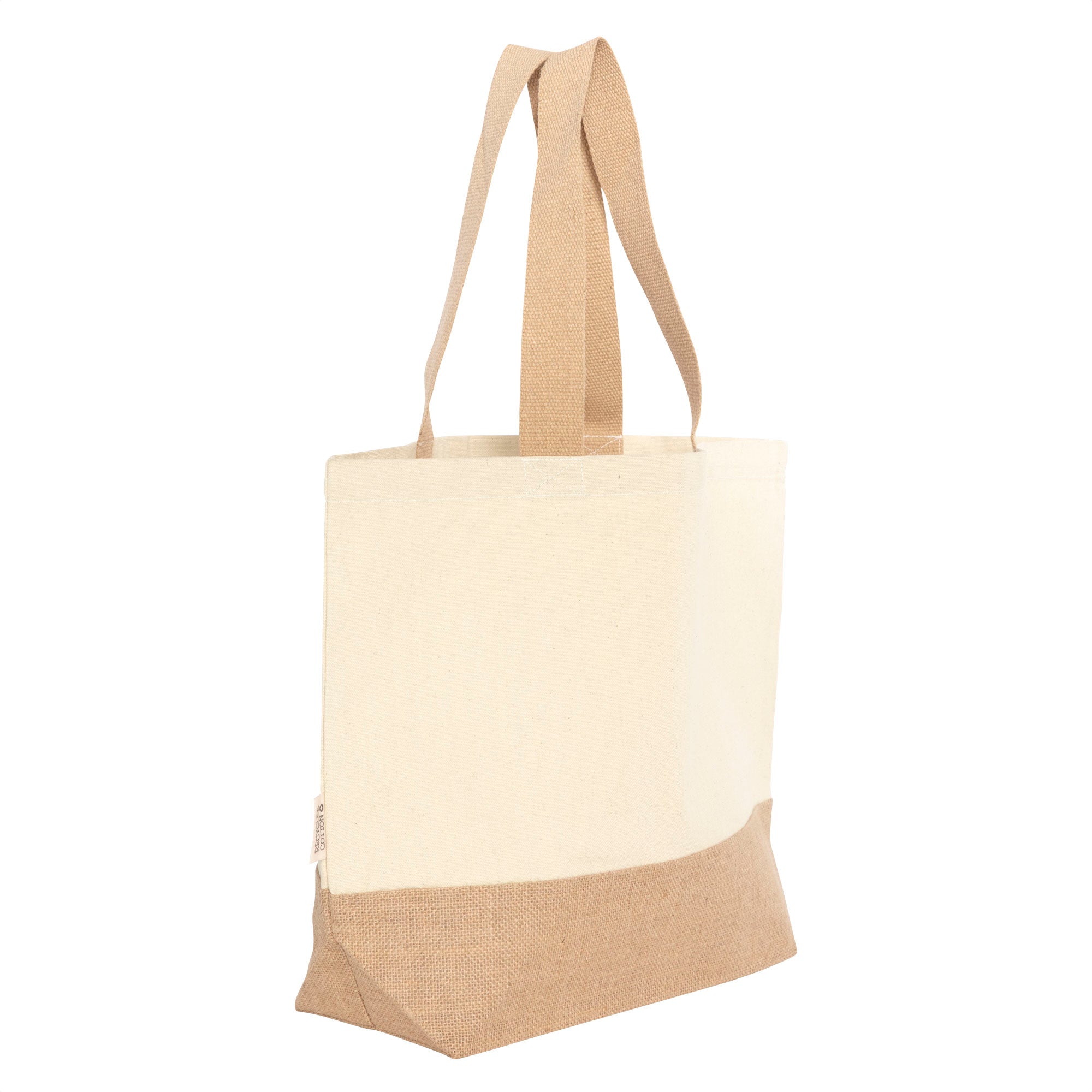 Bolsa de algodón y yute "YONA" promocional personalizable